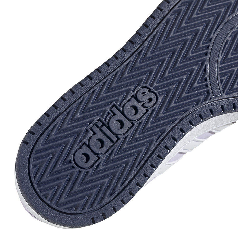 Buty dla dzieci adidas Hoops 2.0 K jasnofioletowe EG9075 - obrazek 6