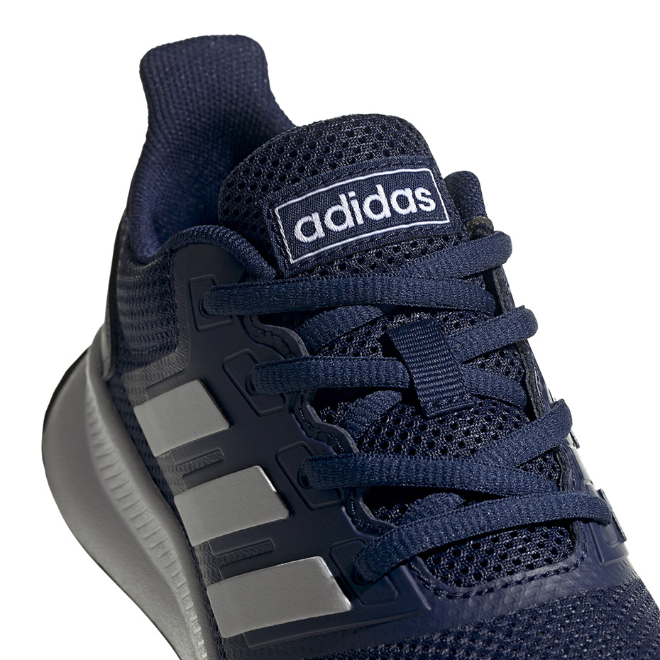 Buty dla dzieci adidas Runfalcon K granatowe EG2544 - obrazek 4