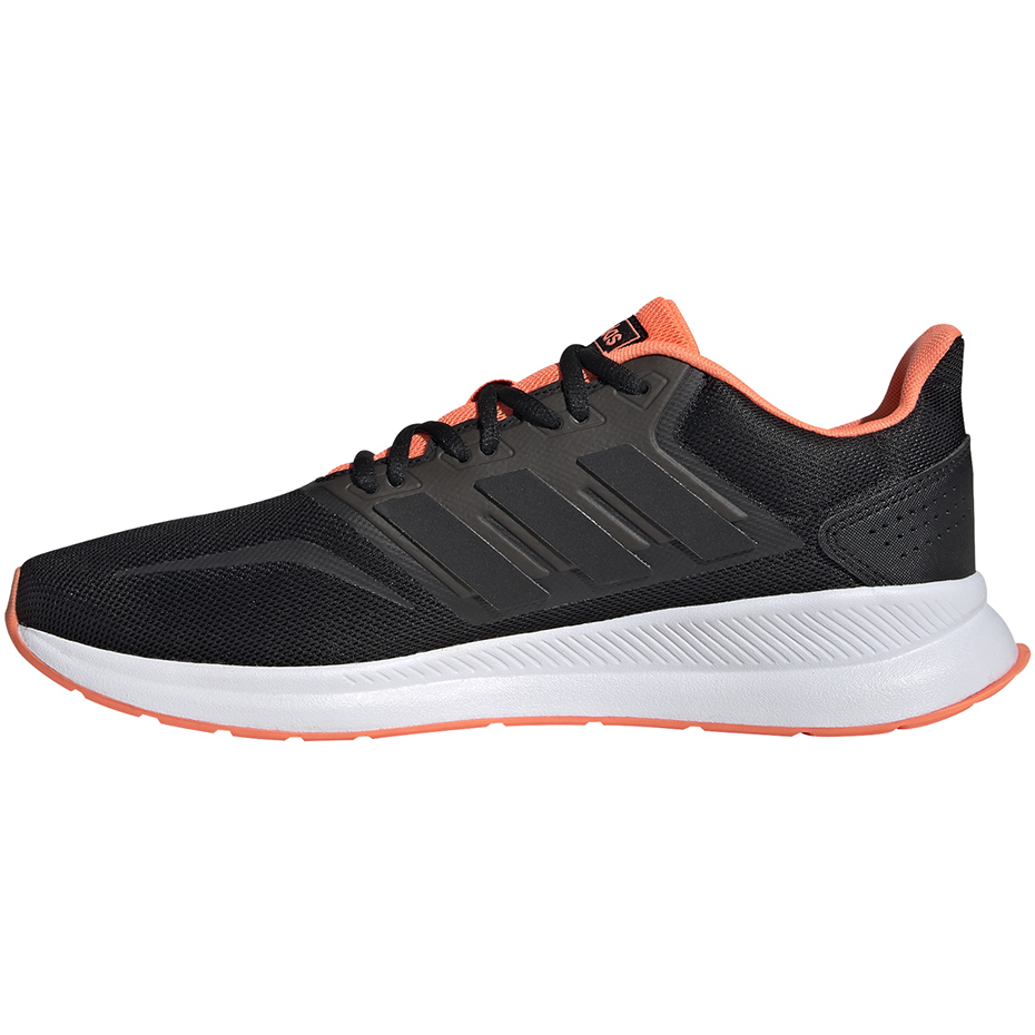 Buty męskie adidas Runfalcon czarno-pomarańczowe EG8609 - obrazek 3