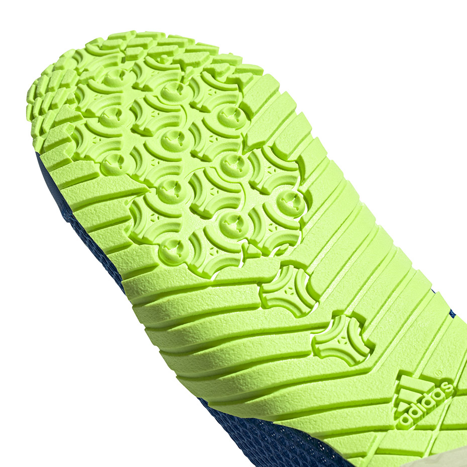 Buty do wody dla dzieci adidas Kurobe K niebiesko-limonkowe EF2239 - obrazek 6