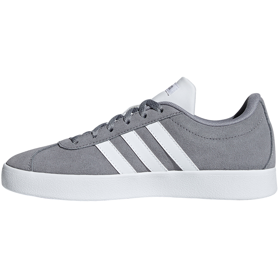 Buty dla dzieci adidas VL Court 2.0 K szare B75692 - obrazek 3