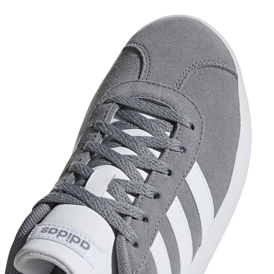 Buty dla dzieci adidas VL Court 2.0 K szare B75692 - obrazek 4