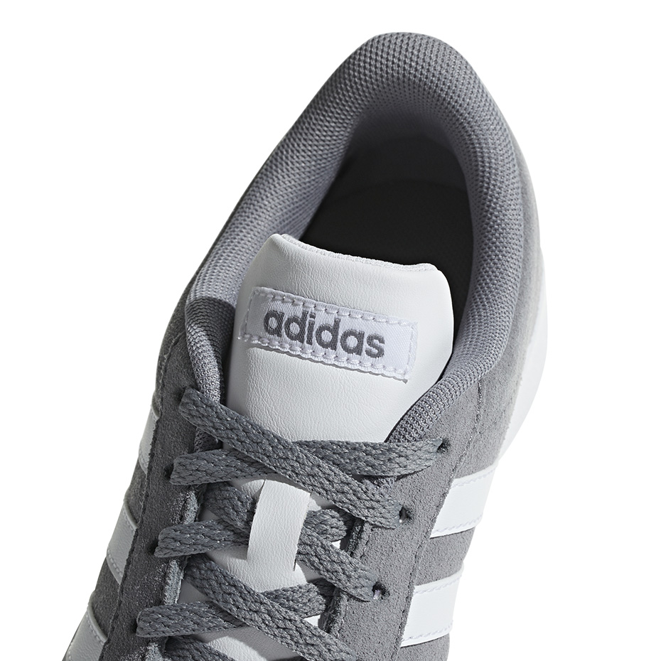 Buty dla dzieci adidas VL Court 2.0 K szare B75692 - obrazek 5