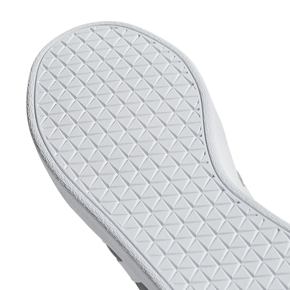 Buty dla dzieci adidas VL Court 2.0 K szare B75692 - obrazek 6
