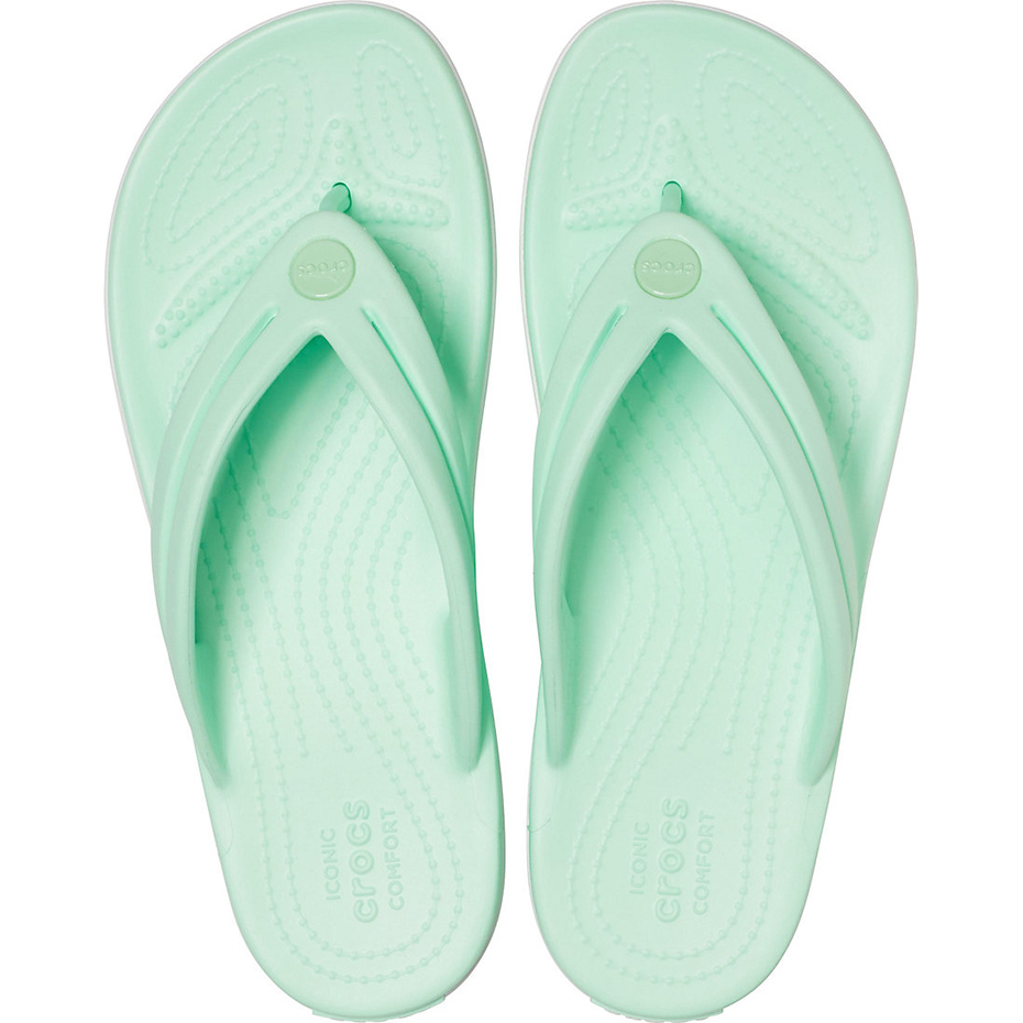 Klapki damskie Crocs Crocband Flip W miętowe 206100 3TI - obrazek 3