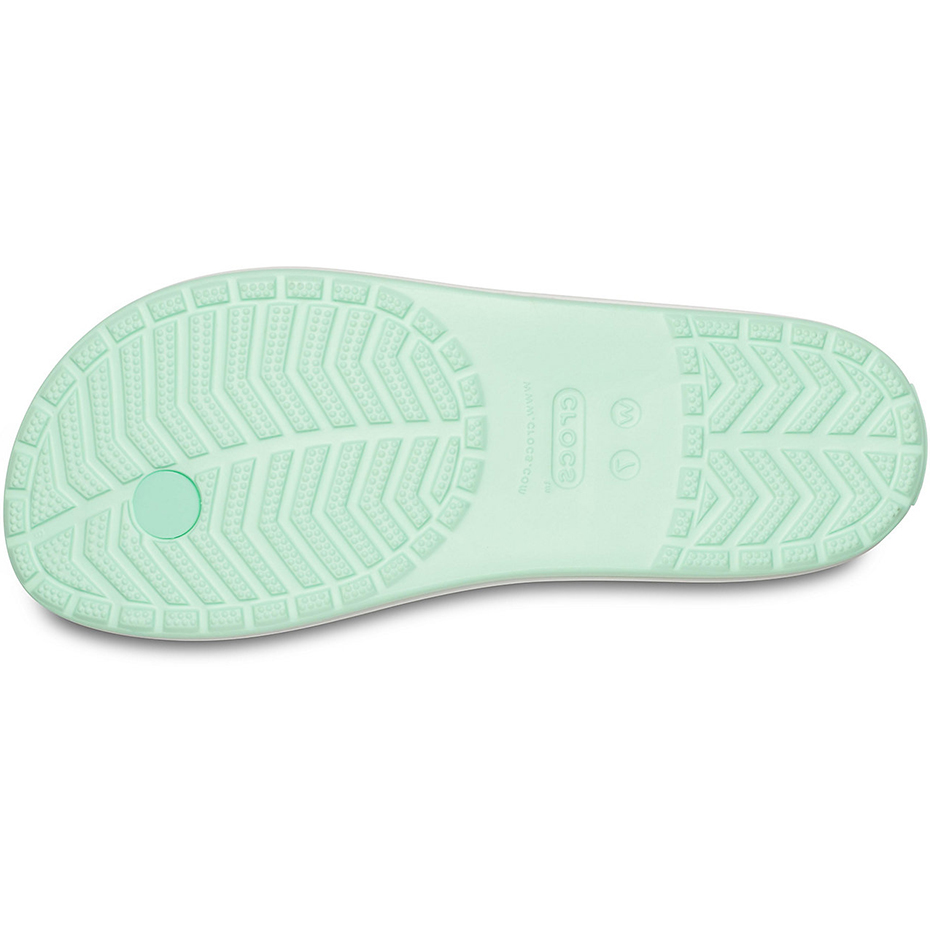 Klapki damskie Crocs Crocband Flip W miętowe 206100 3TI - obrazek 6