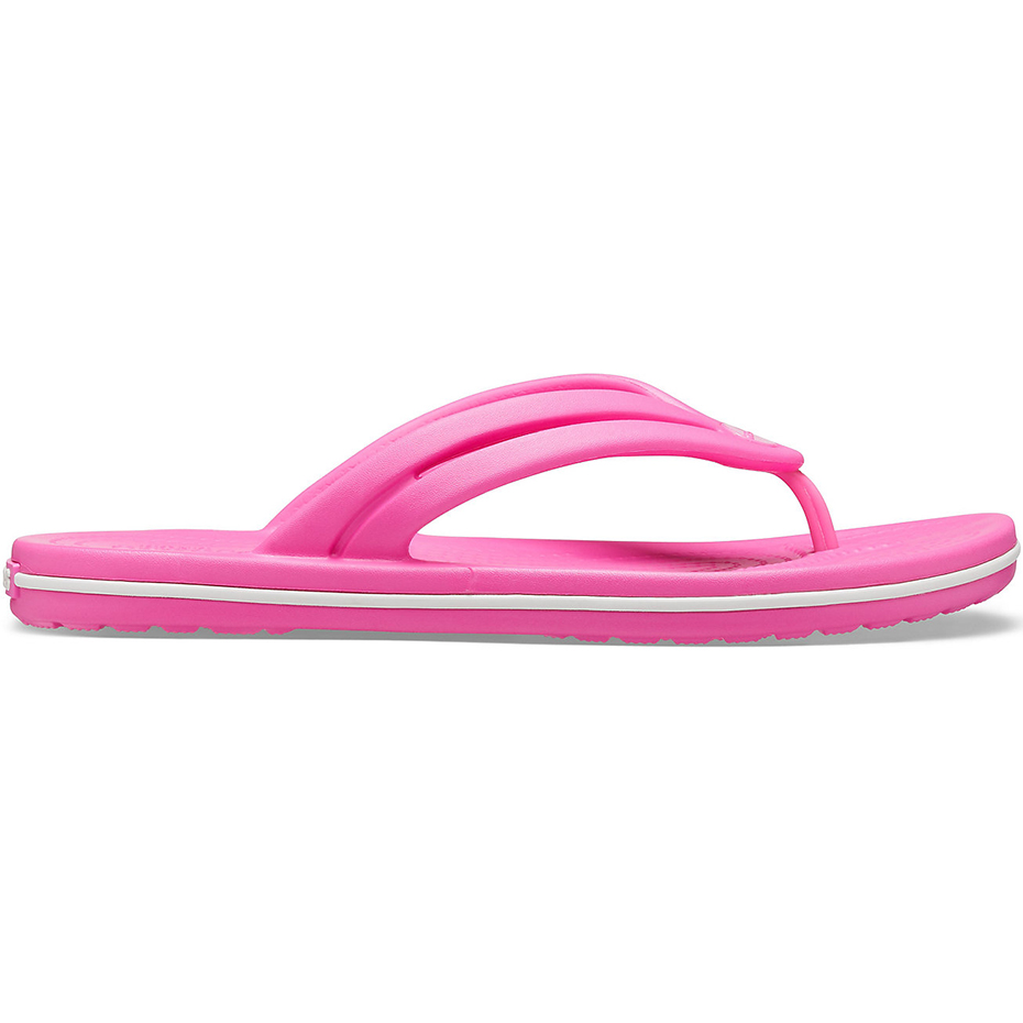 Klapki damskie Crocs Crocband Flip W różowe 206100 6QQ - obrazek 2