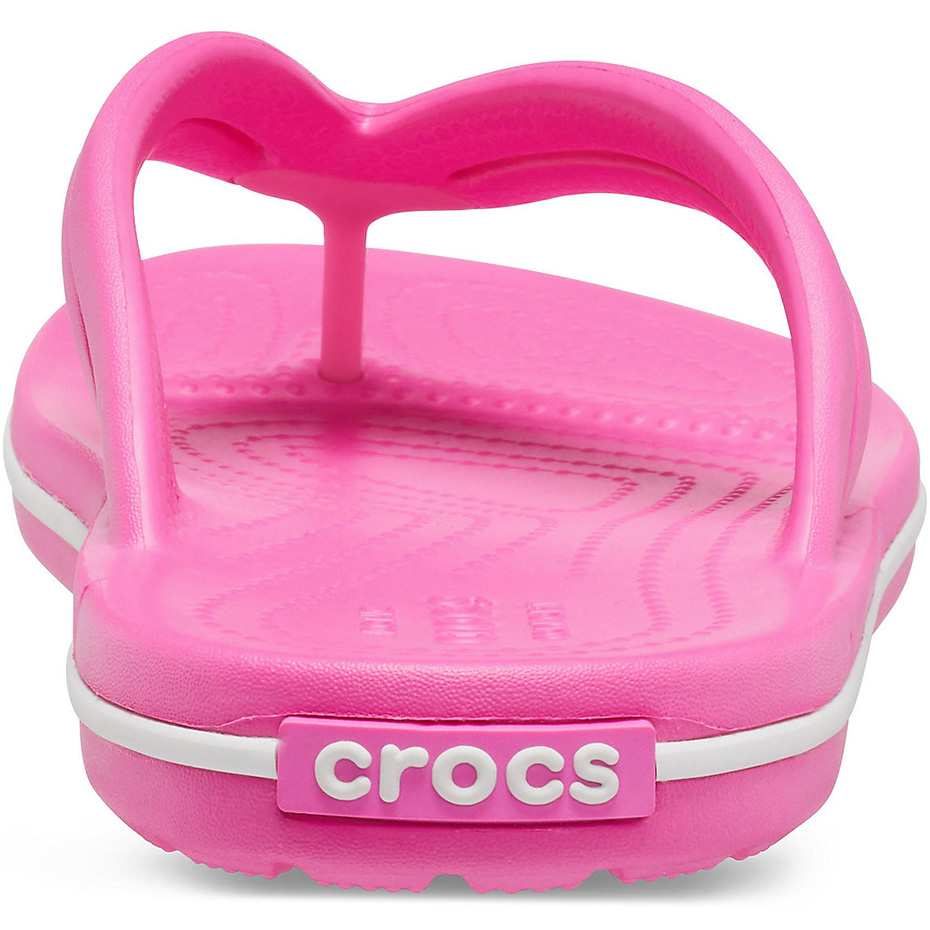 Klapki damskie Crocs Crocband Flip W różowe 206100 6QQ - obrazek 5