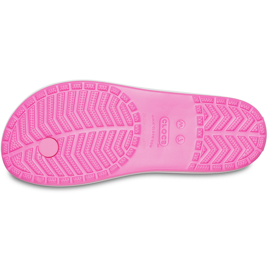 Klapki damskie Crocs Crocband Flip W różowe 206100 6QQ - obrazek 6