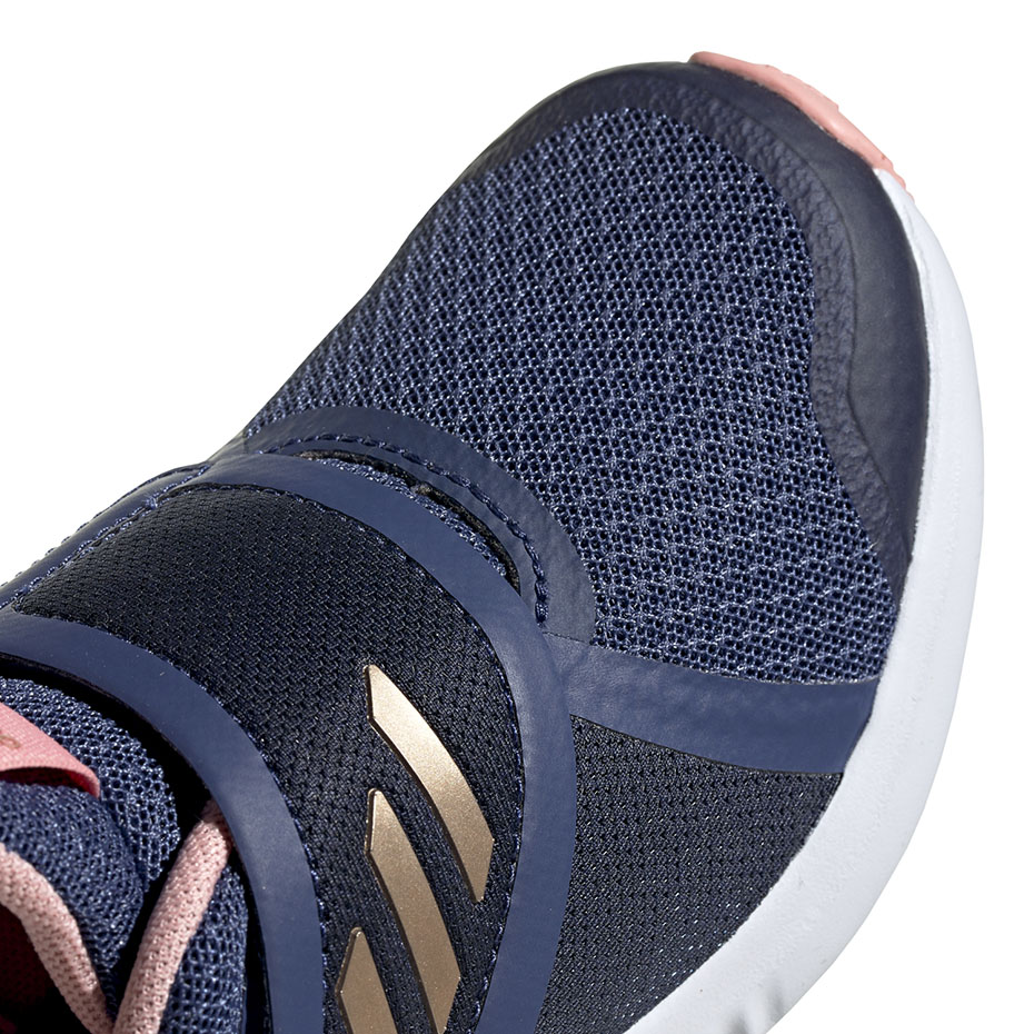 Buty dla dzieci adidas FortaRun X granatowo-różowe EF9714 - obrazek 4