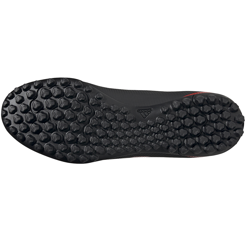 Buty piłkarskie adidas Predator 20.4 TF czarno-czerwone EE9585 - obrazek 7
