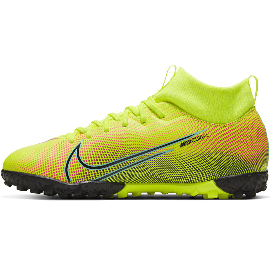 Buty piłkarskie Nike Mercurial Superfly 7 Academy MDS TF JUNIOR BQ5407 703 - obrazek 3