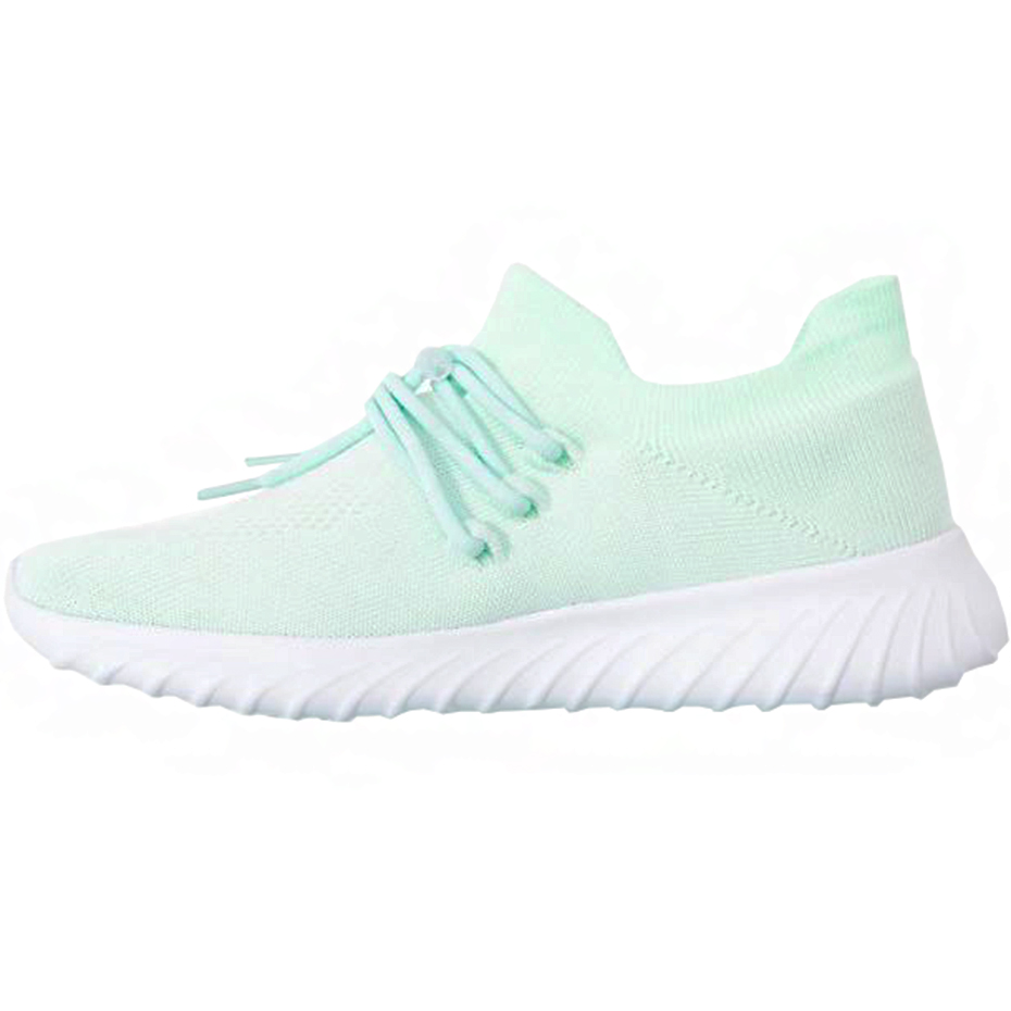 Buty damskie Kappa Zuc miętowo-białe 242818 3710 - obrazek 3
