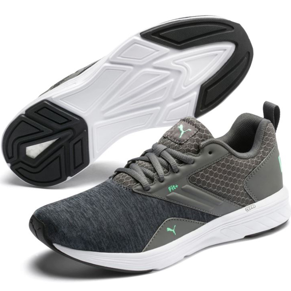 Buty męskie Puma NRGY Comet szaro-zielone 190556 35 - obrazek 4