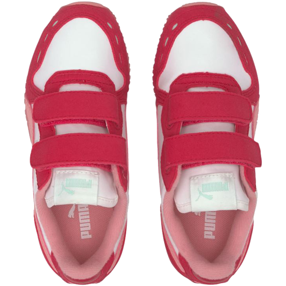 Buty dla dzieci Puma Cabana Racer SL V PS różowo-białe 360732 81 - obrazek 2