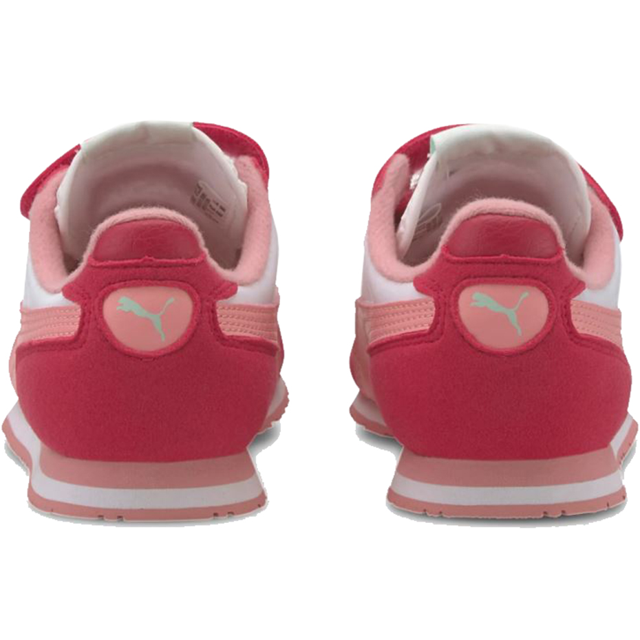 Buty dla dzieci Puma Cabana Racer SL V PS różowo-białe 360732 81 - obrazek 5