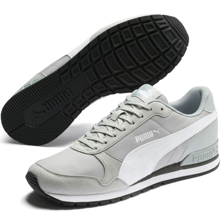 Buty męskie Puma ST Runner v2 NL szare 365278 24 - obrazek 4