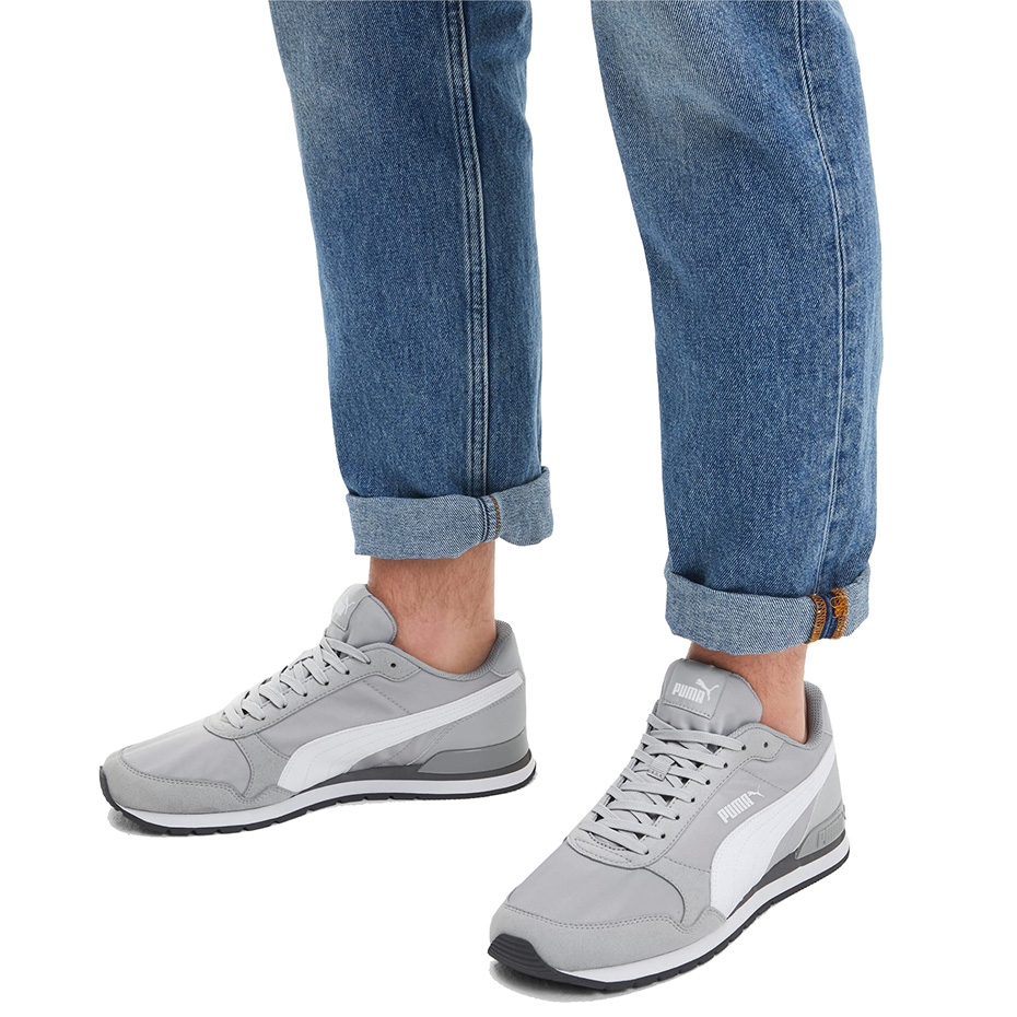 Buty męskie Puma ST Runner v2 NL szare 365278 24 - obrazek 6