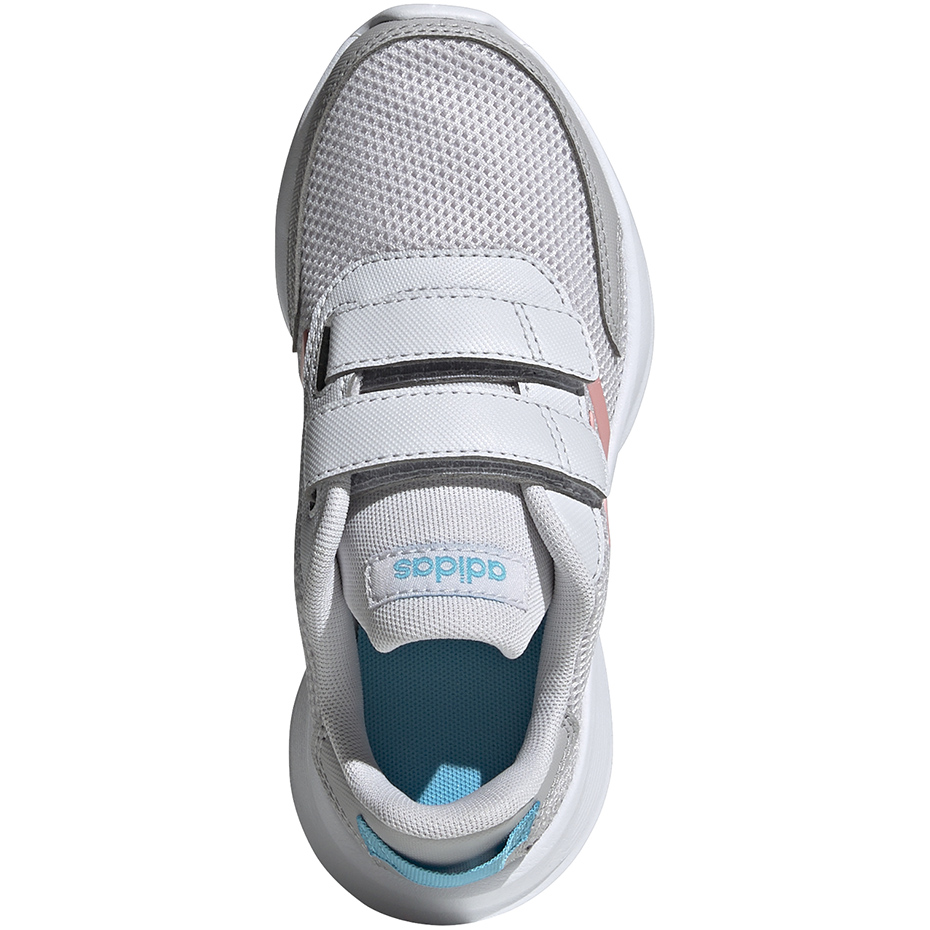 Buty dla dzieci adidas Tensaur Run C szaro-różowe EG4148 - obrazek 2