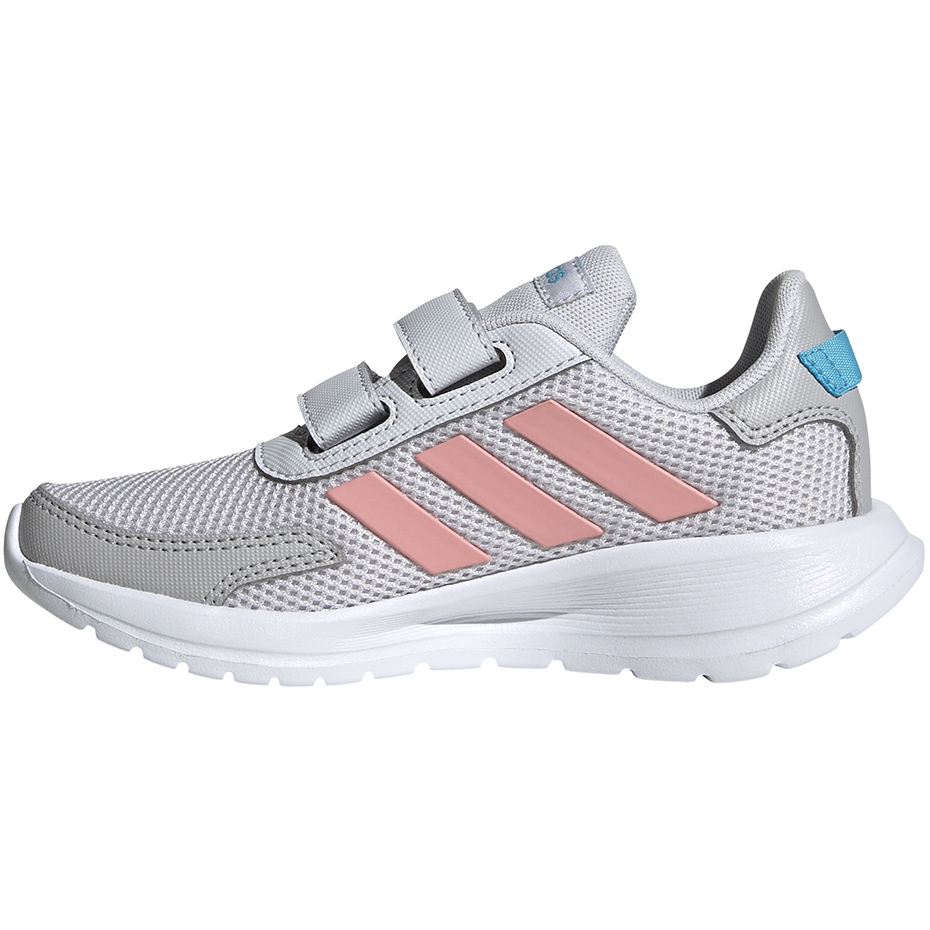 Buty dla dzieci adidas Tensaur Run C szaro-różowe EG4148 - obrazek 3