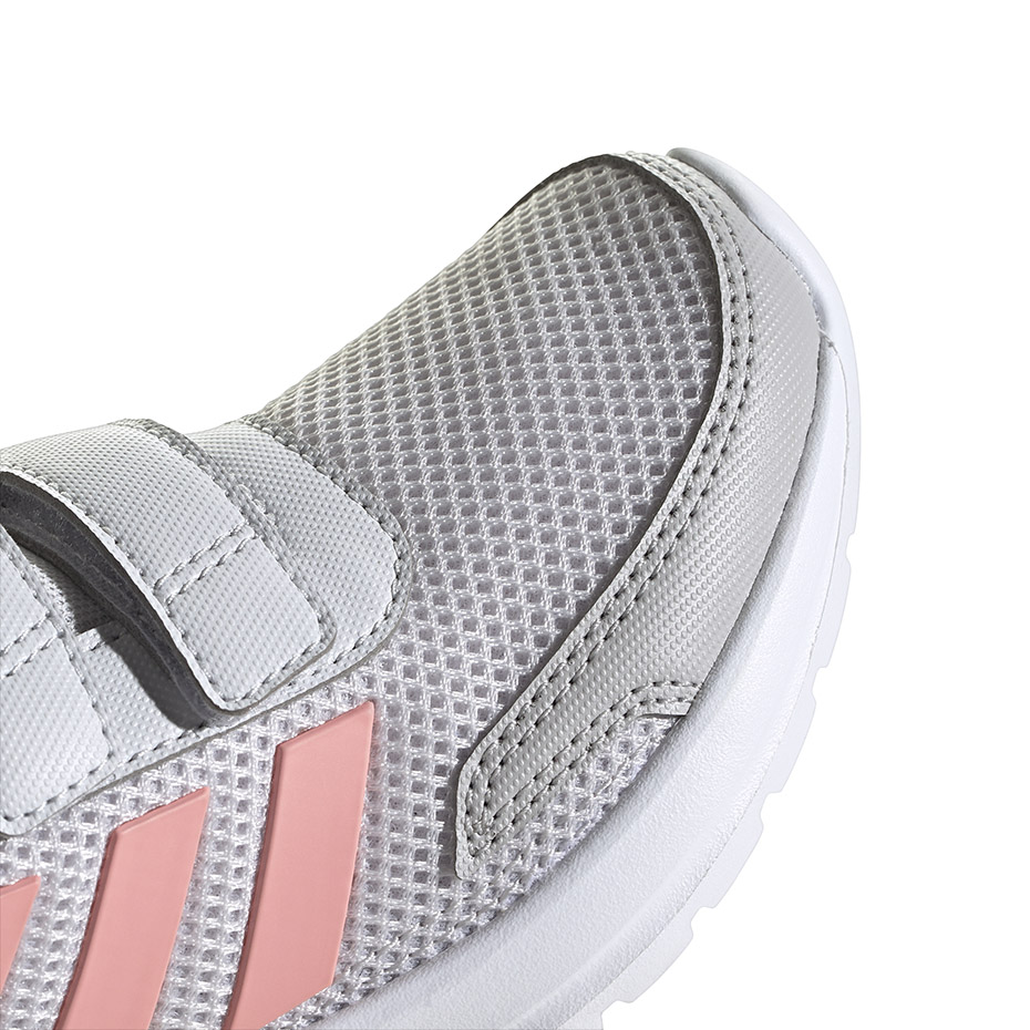 Buty dla dzieci adidas Tensaur Run C szaro-różowe EG4148 - obrazek 4