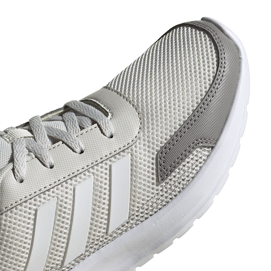Buty dla dzieci adidas Tensaur Run K beżowo-szare EG4130 - obrazek 4