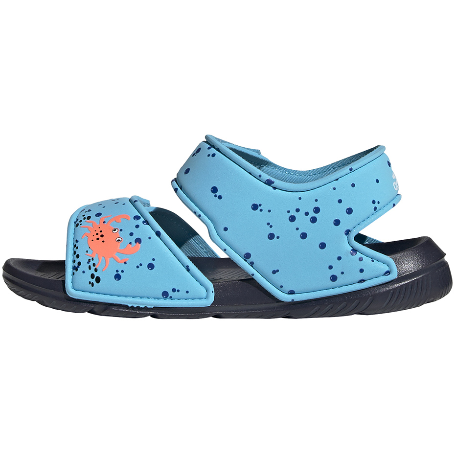 Sandały dla dzieci adidas Altaswim C niebieskie EG2178 - obrazek 3