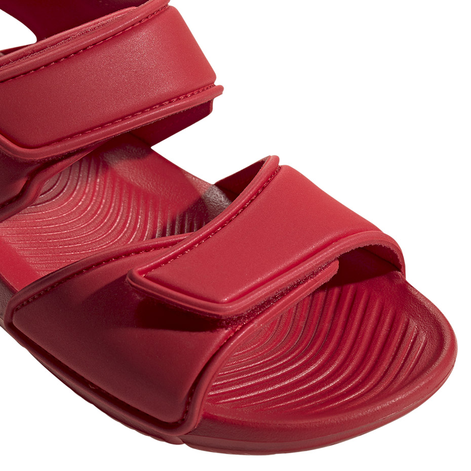 Sandały dla dzieci adidas Altaswim C czerwone EG2136 - obrazek 4