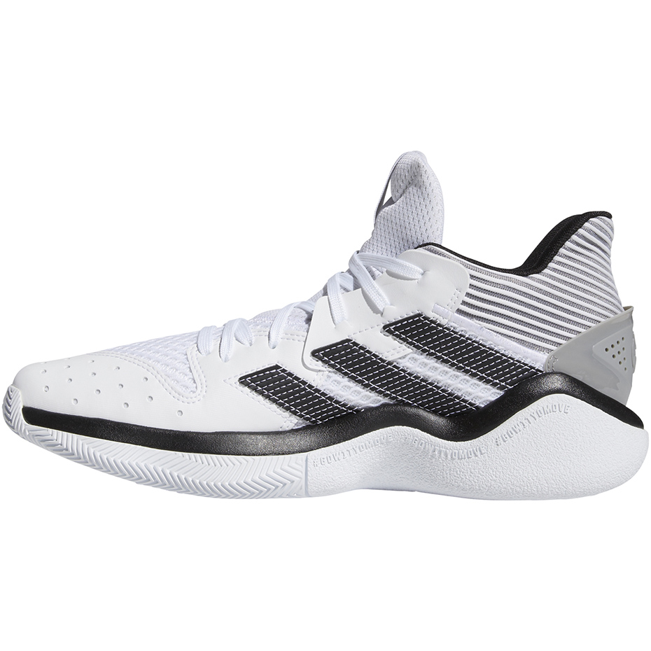 Buty męskie adidas Harden Stepback białe EH1942 - obrazek 3