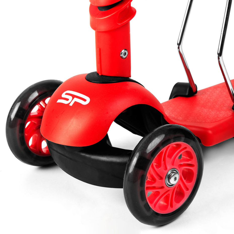 Hulajnoga Spokey Tripla 3w1 czerwona 927100 - obrazek 8