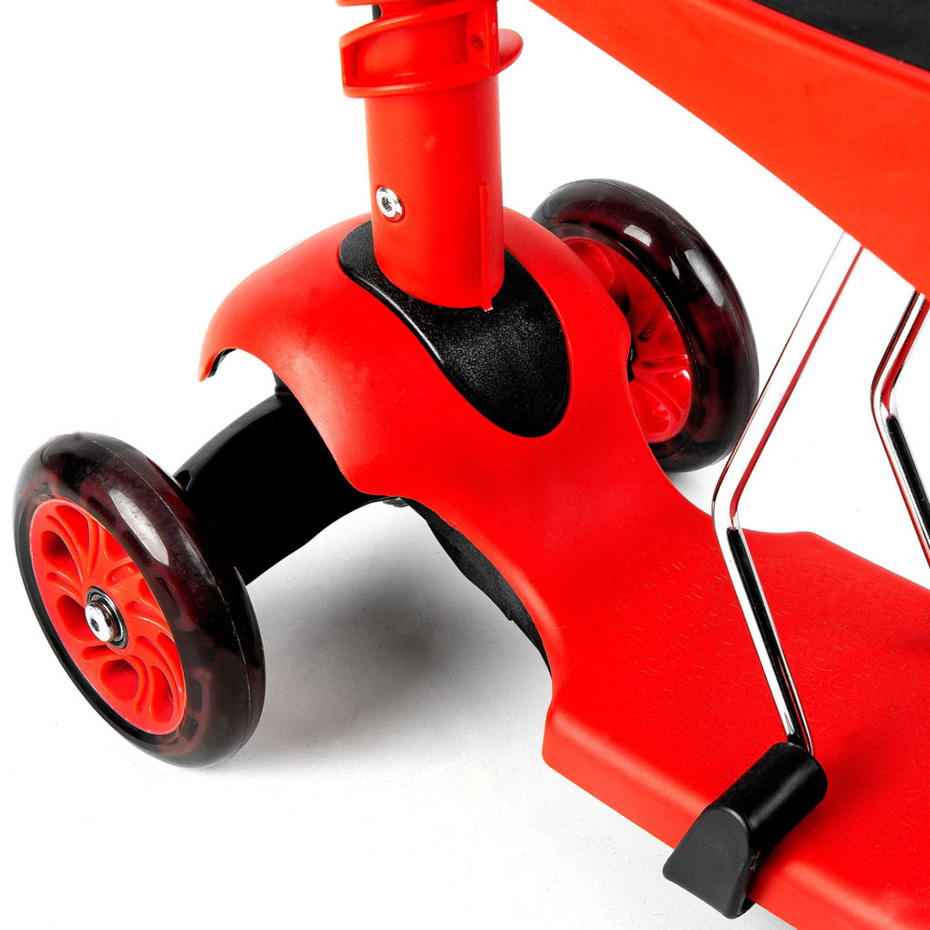 Hulajnoga Spokey Tripla 3w1 czerwona 927100 - obrazek 9