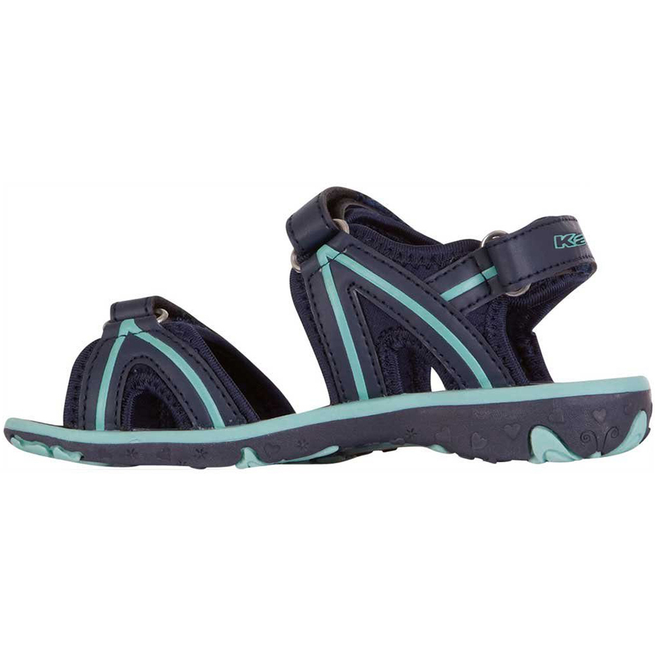 Sandały dla dzieci Kappa Breezy II K Footwear Kids granatowo-miętowe 260679K 6737 - obrazek 3