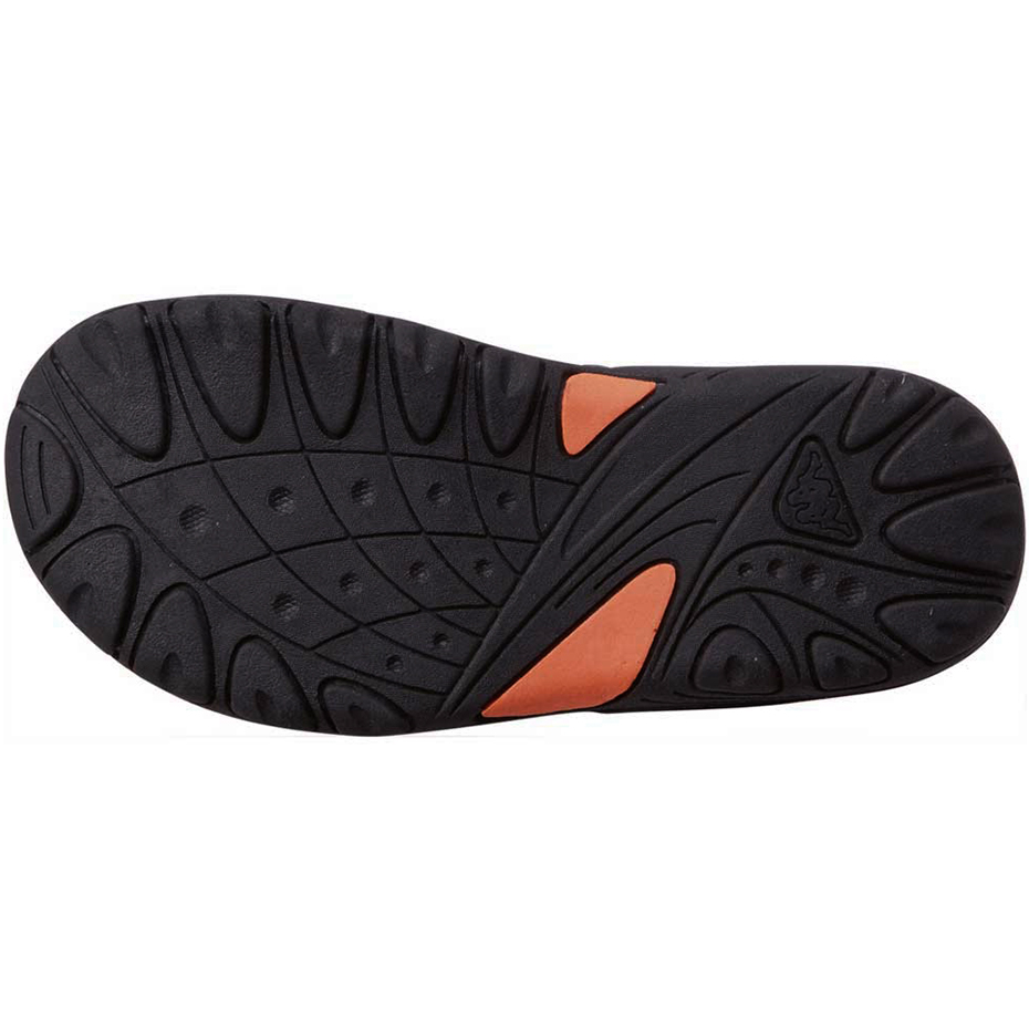Sandały dla dzieci Kappa Pure K Footwear Kids zielono-pomarańczowe 260594K 3144 - obrazek 4