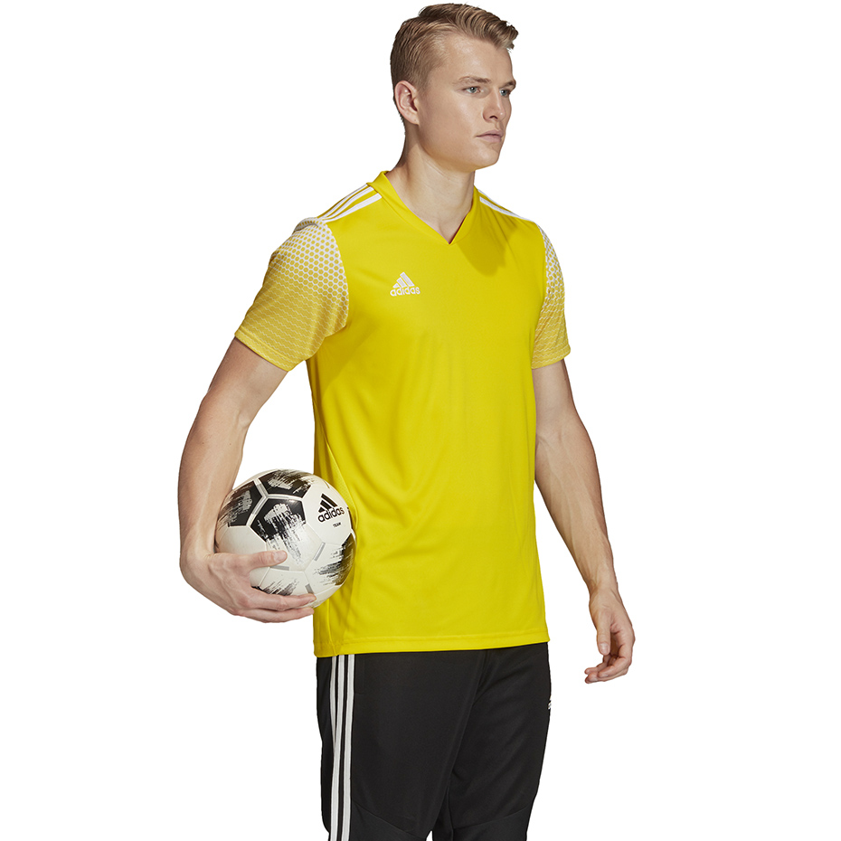 Koszulka męska adidas Regista 20 Jersey żółta FI4556 - obrazek 3
