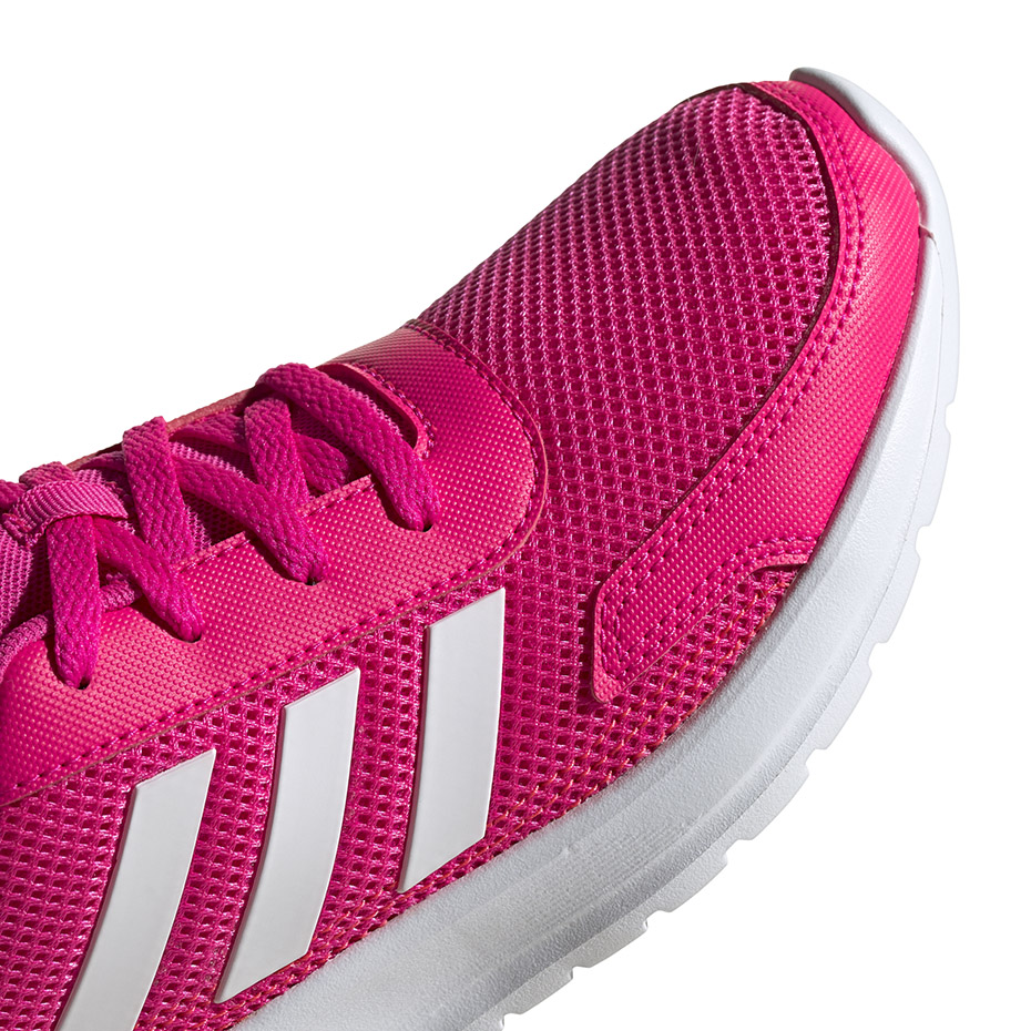 Buty dla dzieci adidas Tensaur Run K różowo-białe EG4126 - obrazek 4