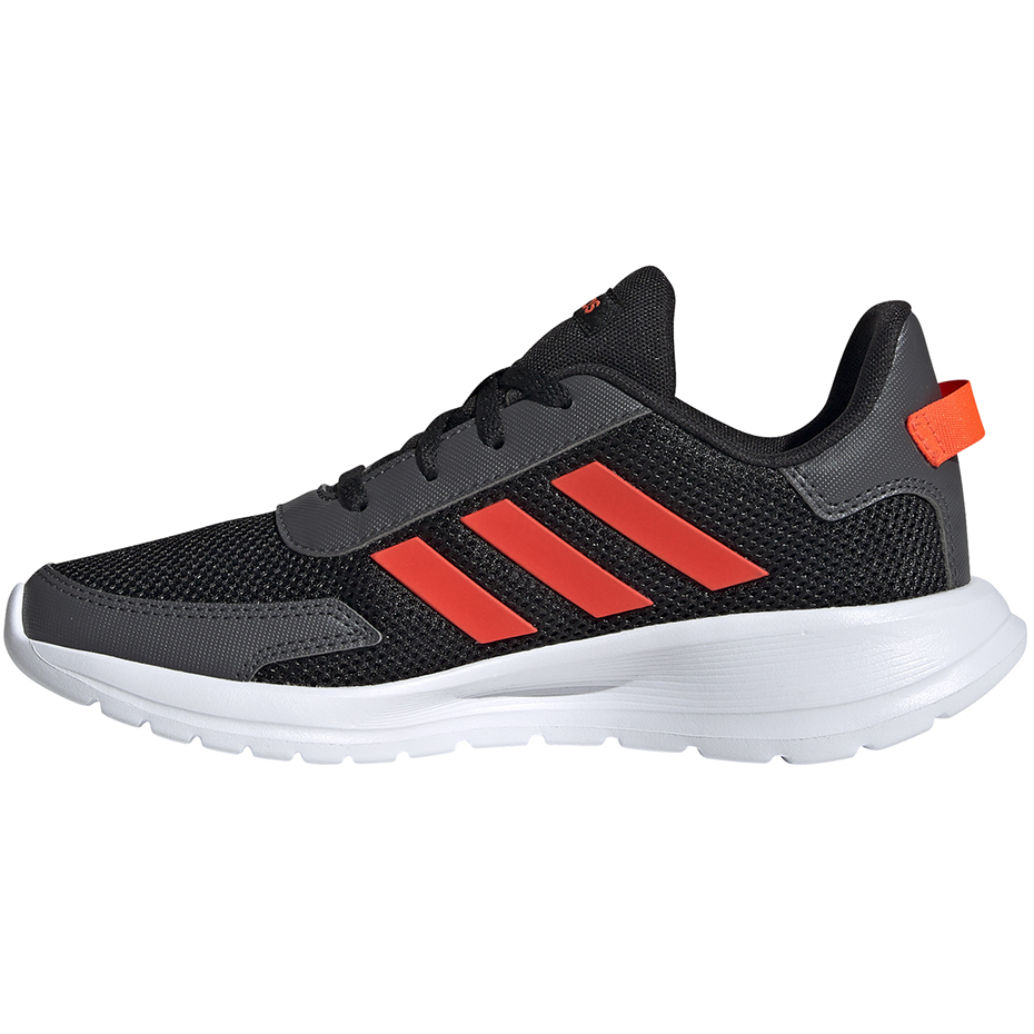 Buty dla dzieci adidas Tensaur Run K czarno-pomarańczowe EG4124 - obrazek 3