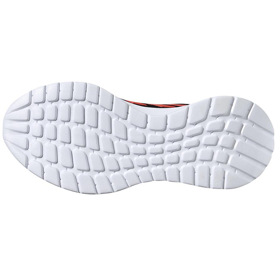 Buty dla dzieci adidas Tensaur Run K czarno-pomarańczowe EG4124 - obrazek 7