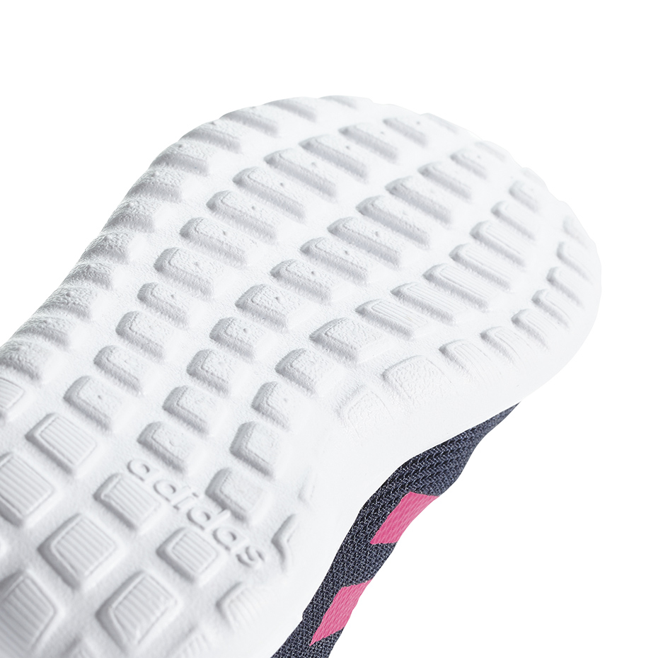 Buty dla dzieci adidas Lite Racer CLN K granatowo-różowe BB7053 - obrazek 6