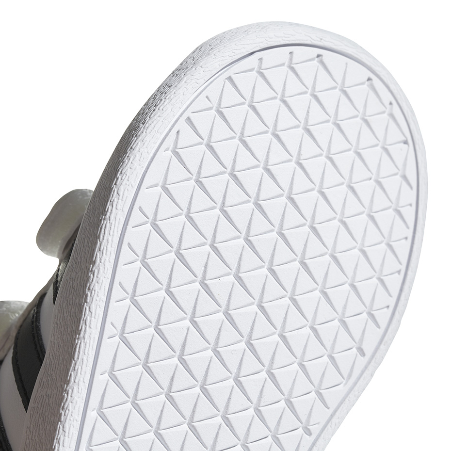 Buty dla dzieci adidas VL Court 2.0 CMF I biało-czarne DB1839 - obrazek 5