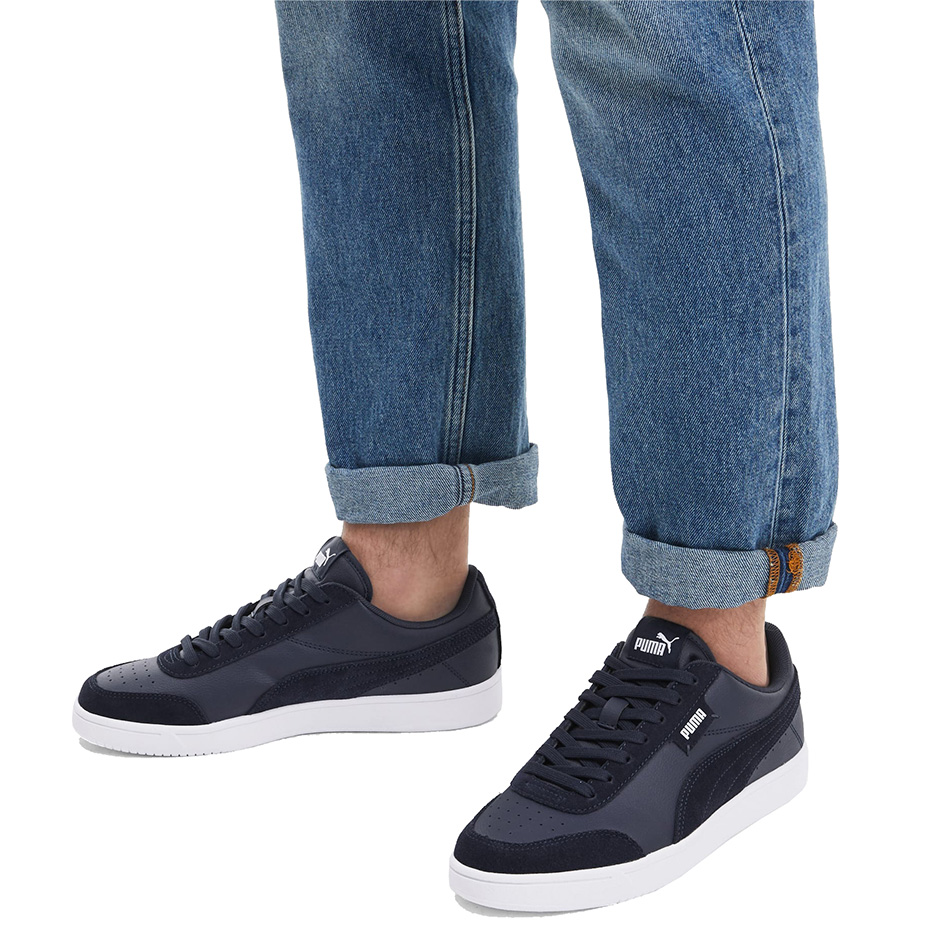 Buty męskie Puma Court Legend Lo granatowe 371931 01 - obrazek 7