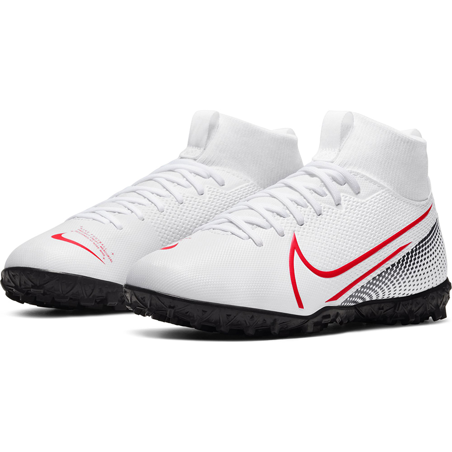 Buty piłkarskie Nike Mercurial Superfly 7 Academy TF JR AT8143 160 - obrazek 4
