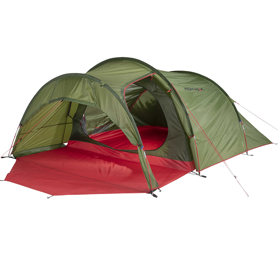 Namiot High Peak Goshawk 4 zielono-czerwony 10307 - obrazek 4