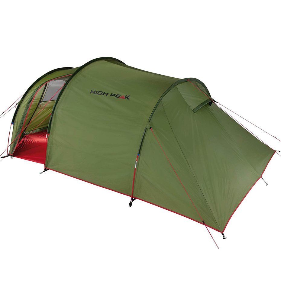 Namiot High Peak Goshawk 4 zielono-czerwony 10307 - obrazek 8
