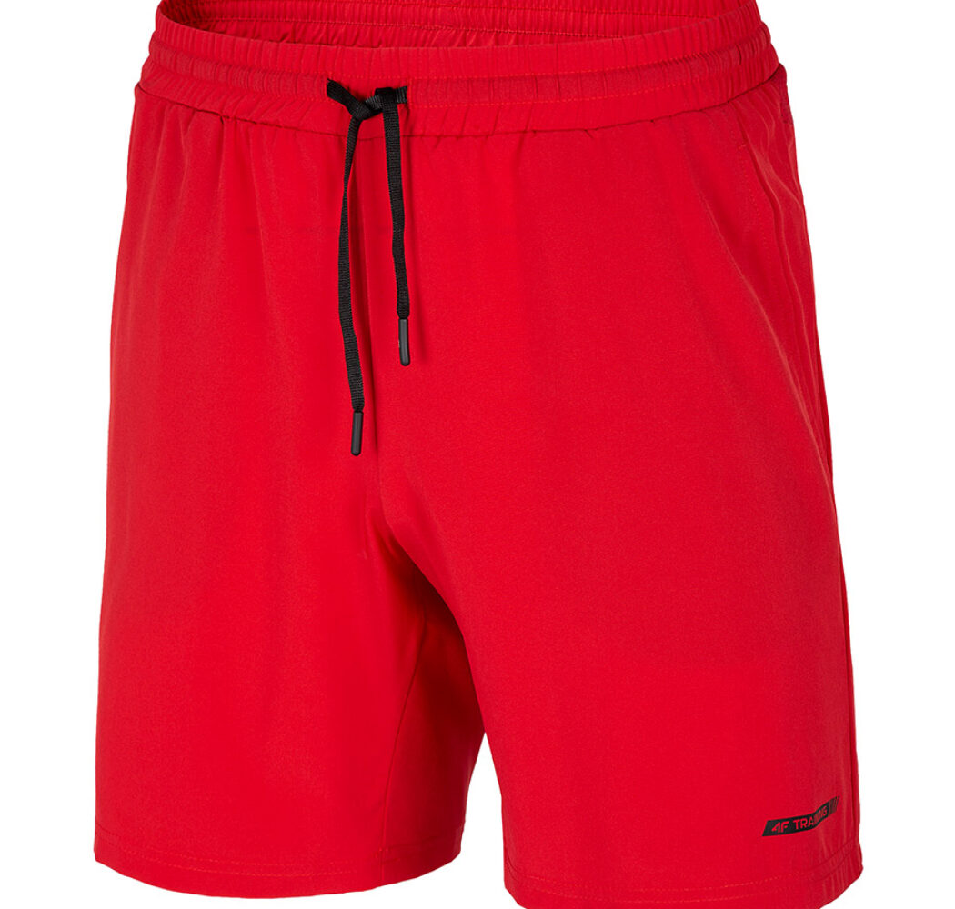 Spodenki funkcyjne męskie 4F czerwone NOSH4 SKMF001 62S