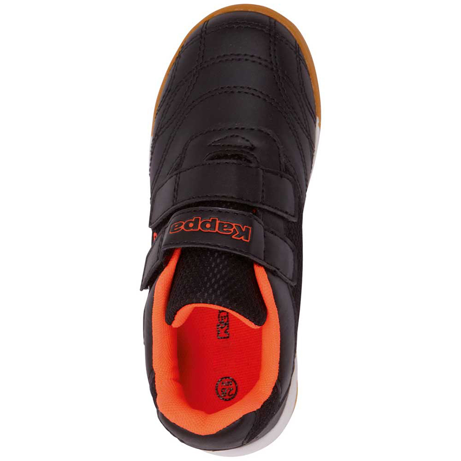 Buty dla dzieci Kappa Kickoff K czarno-pomarańczowe 260509K 1144 - obrazek 2