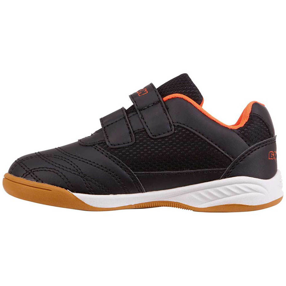 Buty dla dzieci Kappa Kickoff K czarno-pomarańczowe 260509K 1144 - obrazek 3
