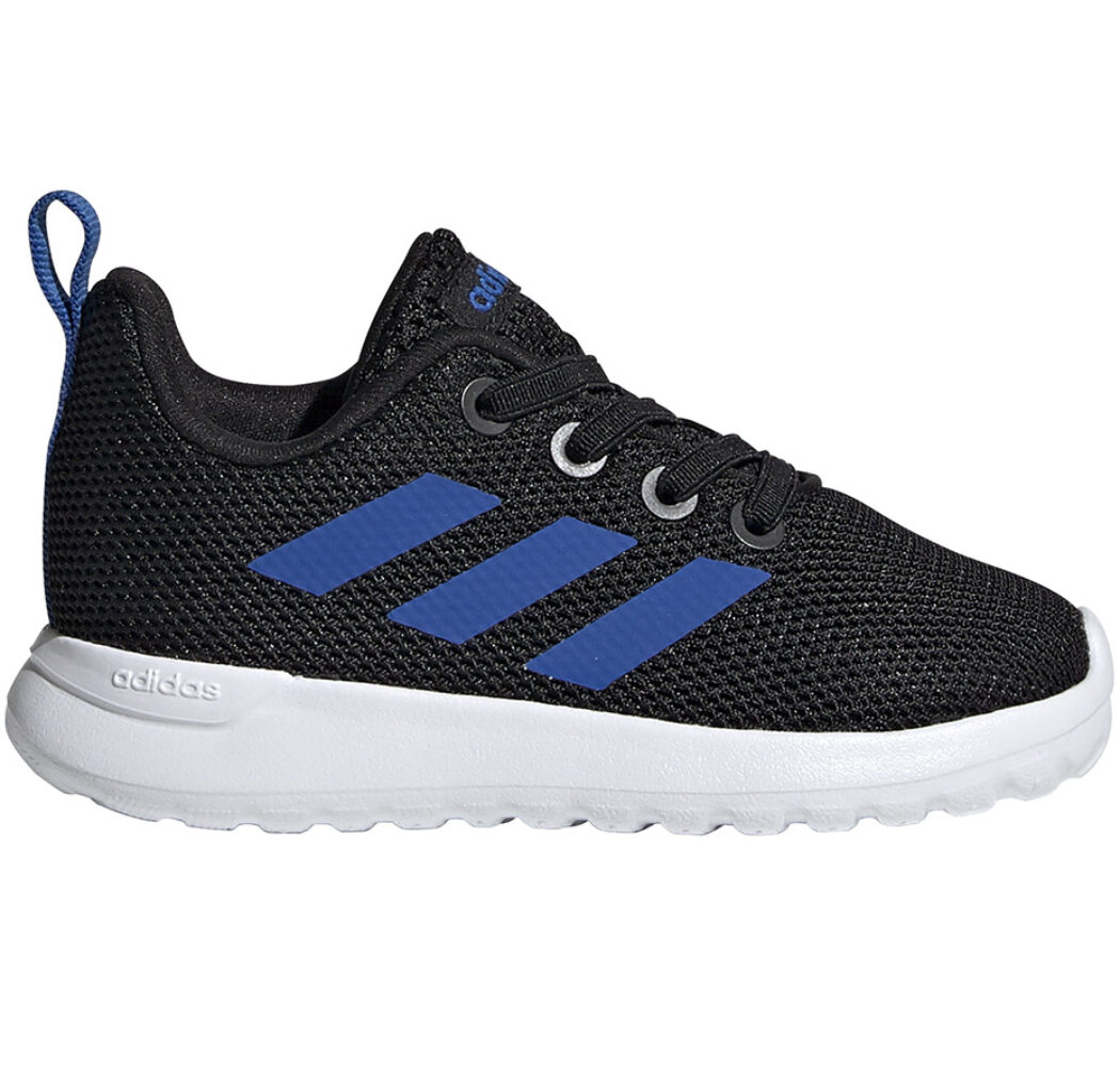 Buty dla dzieci adidas Lite Racer CLN I czarno-niebieskie EE6963