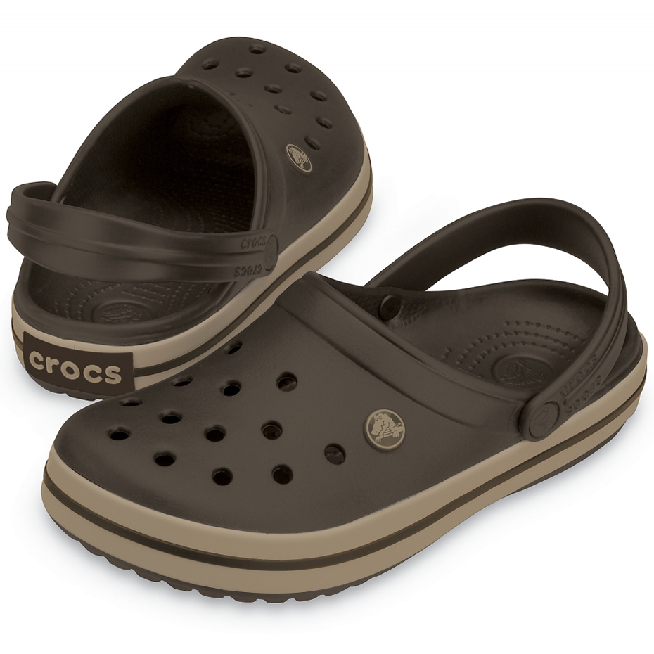 Chodaki Crocs Crocband espresso khaki 11016 22Y - obrazek 4