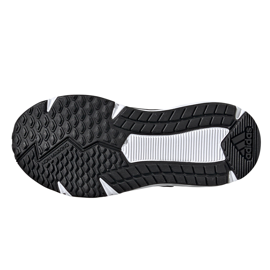 Buty dla dzieci adidas FortaFaito EL K czarno-szare EE7309 - obrazek 7