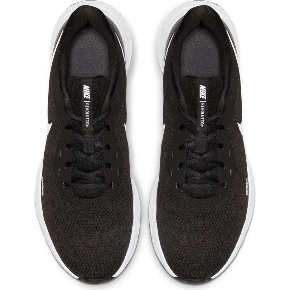 Buty męskie do biegania Nike Revolution 5 czarne BQ3204 002 - obrazek 2
